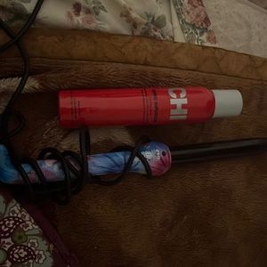 Hair curler and shine infusion